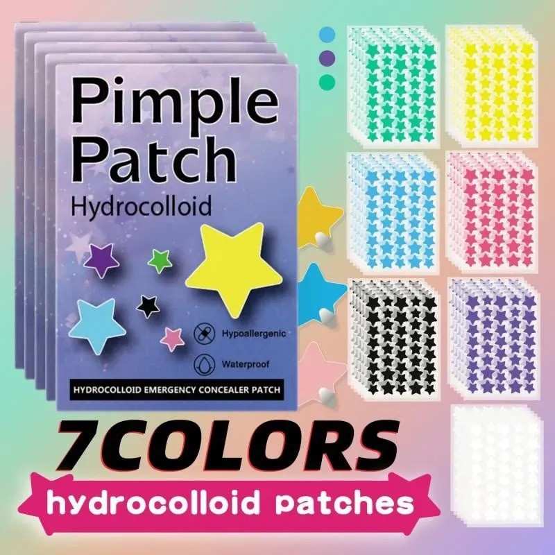 Ll Parche Star Acne, Moderno, Ultrafino Y Transpirable,