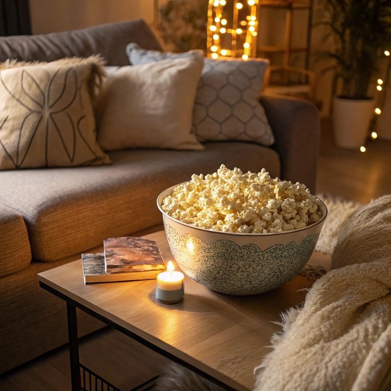 Snappy Yellow Popcorn Kernels for Popping with Popcorn Machine, Air