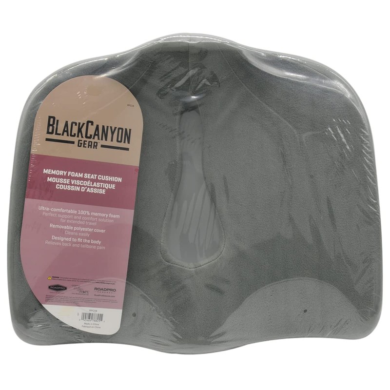 RoadPro RPC16 Memory Foam Seat Cushion - Office Chair Cushion