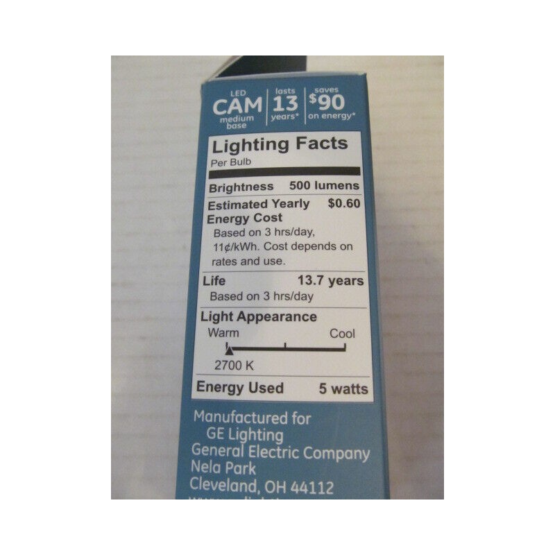 GE Dusk to Dawn LED CAM 2-Bulbs for Outdoor Use,