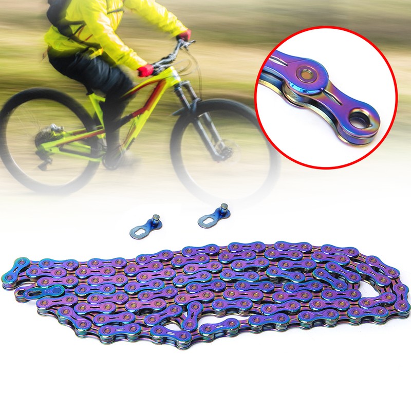 ZTTO Bike Steel Colorful Variable Speed Chain Accessory for Mountain