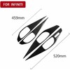 YongFun for Infiniti Q50 2014-2020 Auto Parts Black Carbon 4