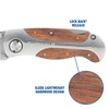 Sheffield 12525 Premium Lock Back Utility Knife 2 Pack, Box