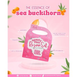 You Glow Beauty White Rejuv Set, Exfoliating Skin Care Kit, Firming Treatment, Pink