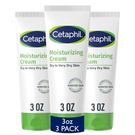CETAPHIL Crema Hidratante Corporal para Piel Seca a Muy Seca | Paquete de 3 | 3 oz c/u
