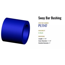 ATRO set of 4 Kenworth Swaybar Bushings Air Glide 200 PL1147(K066-45