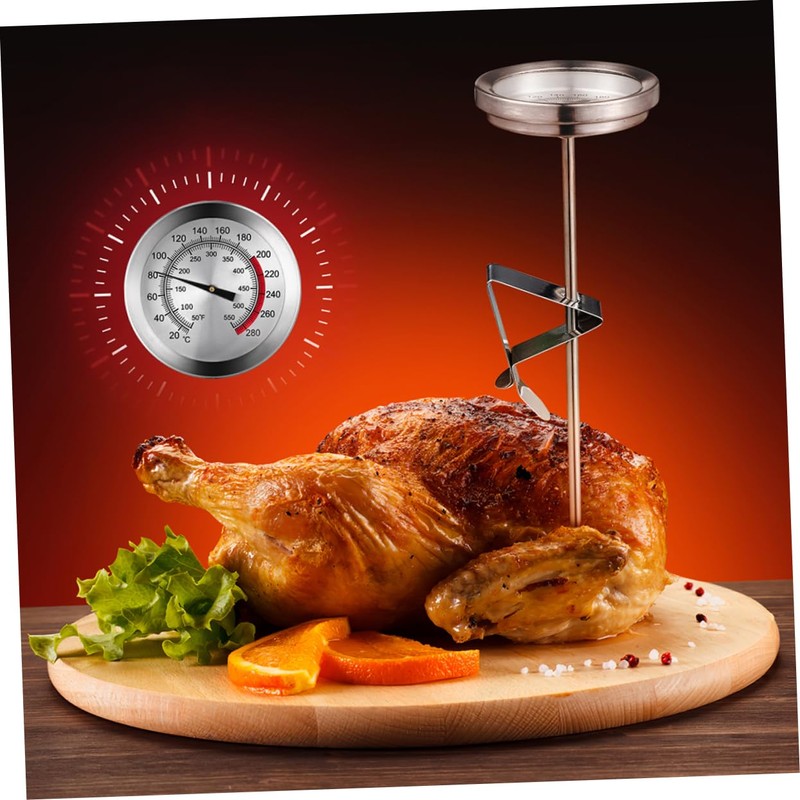 Levemolo Stainless Steel Cooking Thermometer Probe for BBQ and Fried