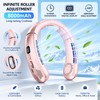 Wearable Neck Fan for Hands-Free Cooling – 8000mAh Rechargeable Design