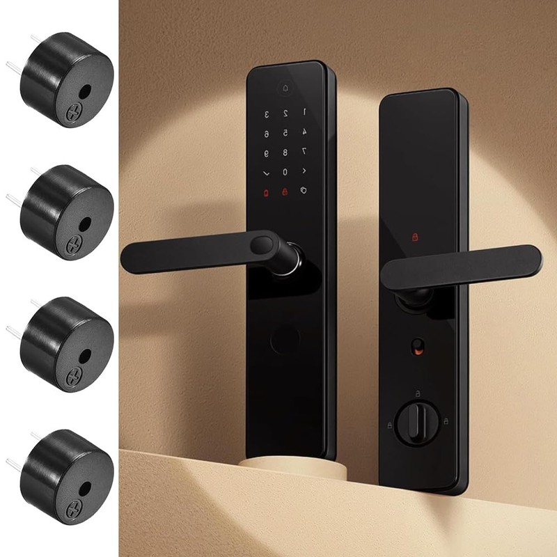 Sarini 10pcs DC5V Active Buzzer Electronic Alarm Magnetic Long Continuous