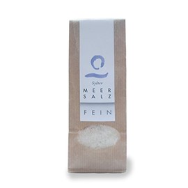 Sylter Meersalz 125 g Fine in Kraft Paper Bag