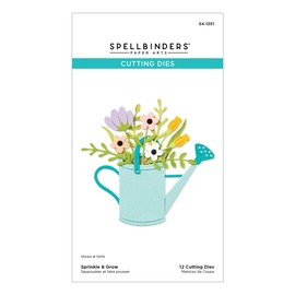 Spellbinders Sprinkle & Grow Etched Dies, Metal