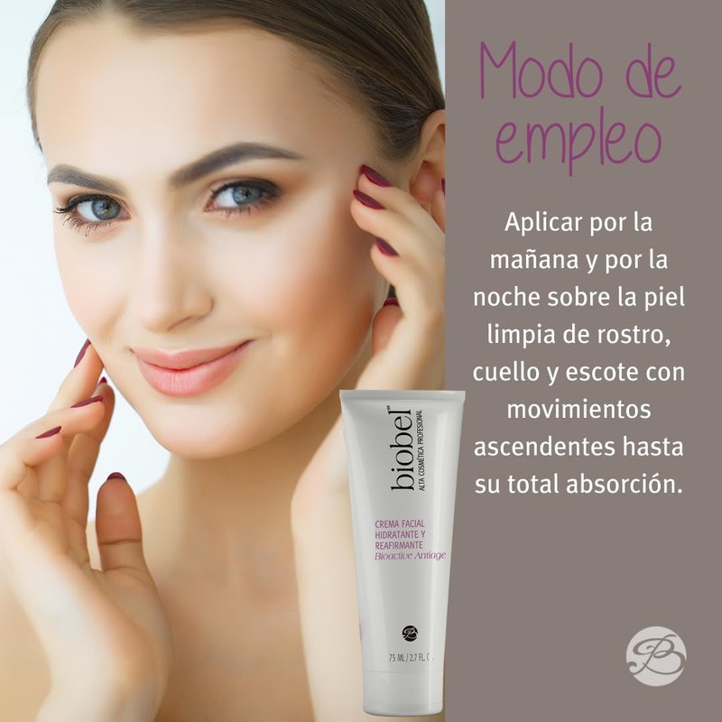 Biobel Crema Facial Hidratante y Reafirmante Bioactive Antiage 75ml
