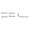 Horizontal Yarn Holder 20cm Spindle Length Increase Speed DIY Wooden