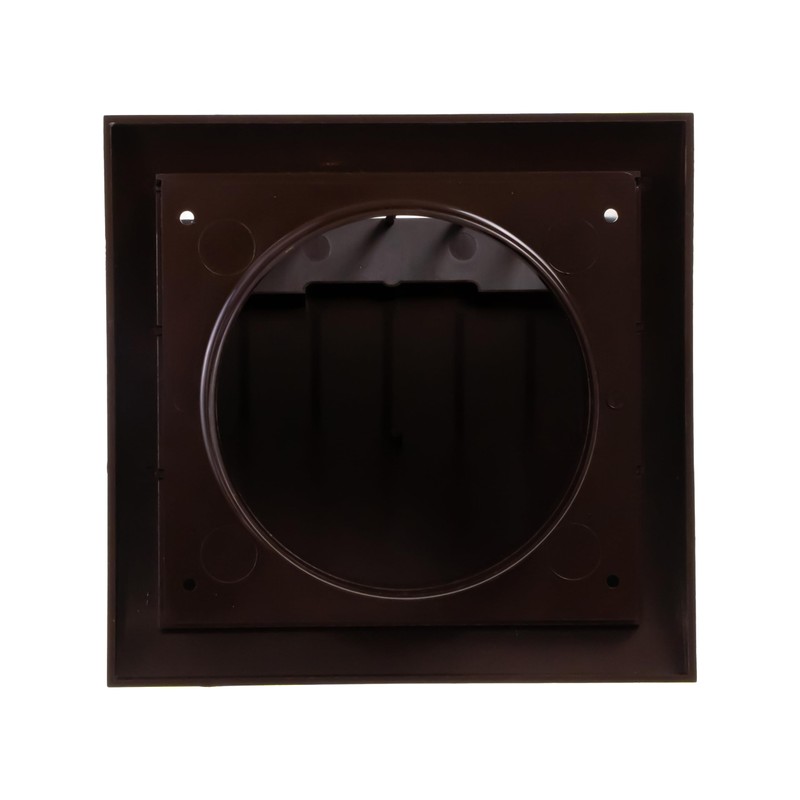 Vent Systems 4" Inch Brown Exhaust Vent Cover Dryer Vent