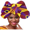 Shenbolen African Traditional Wax Print Head wrap Headwrap Scarf (One