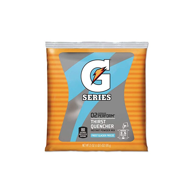 Gatorade 2.5 Gallon Powder Pouch, Frost Glacier Freeze (Single Pack)