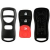 KeylessOption Just the Case Keyless Entry Remote Key Fob Shell