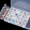 Qoosea 28 Grids Diamond Embroidery Box, Diamond Storage Box Beads