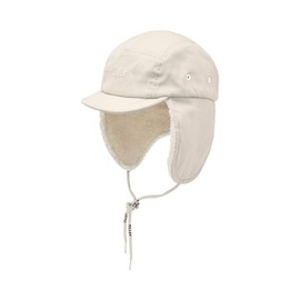 Tilley Rove Aviator Hat - Unisex Winter Hat, Fleece-Lined, Built for Extreme Conditions, Ecru, Small/Medium