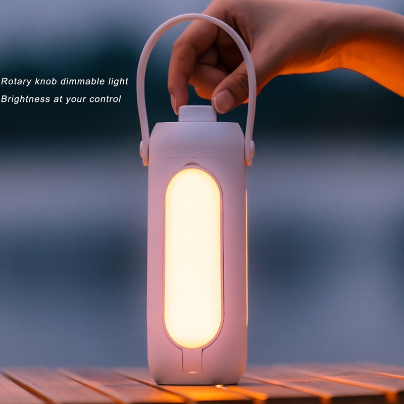 Folding LED Camping Lantern Flashlight 10000mAh USB Rechargeable Collapsible IP54