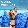 2 Pack Lightweight Thin Beach Towel Oversized 71"x32" Big Extra