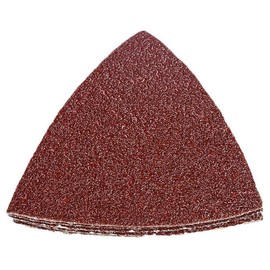 KingBra 40 Grit Triangular Multitool Sandpaper, 80mm Wood Sanding Paper Fit 3-1/8 Inch Oscillating Multi Tool Sanding Pads, Pack of 20 (Not Universal Size, Please Check The Size)