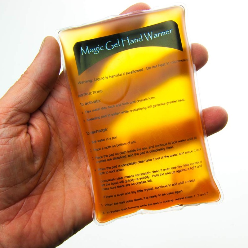 S4U 1 Pack Reusable Instant Hand Warmer Heat Pack Hot