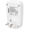 Orno WAT-419(GS) Electricity Meter for Socket, Energy Cost Meter with