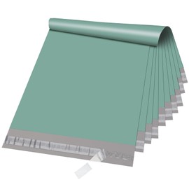 Metronic Poly Mailers 10x13 100 Pcs, Shipping Bags for Clothing, Strong Adhensive Mailing Bags, Shipping Envelopes for Small Business, Tear-resistant Mailer Envelopes Bags in Grayed Jade Green