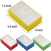 TOPZEA 4 Pack Diamond Hand Polishing Pads, 60/100/200/400 Grit Wet