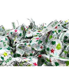 HERSHEY'S KISSES SUGAR COOKIE White Crème, Holiday Treat (4 Pound Bag) LIMITED !