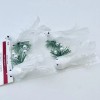 Ashland White Clip on Doves Birds Christmas Holiday Tree Trimmer