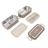 2 Tier Stackable Bento Box 304 Stainless Steel Insulated Lunch