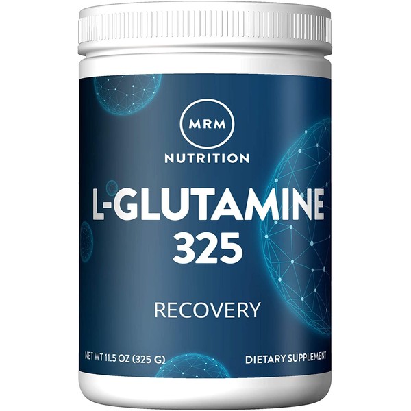 MRM Nutrition L-Glutamine | 5000mg | Recovery | Amino Acid | Muscle Support | Immune + Gut Health | Fermented | 65 Servings