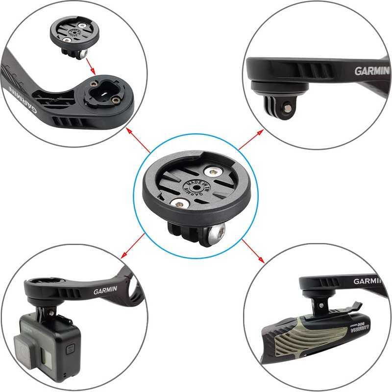 Cestbon Out Front Mount for Garmin Edge Camera or Headlight