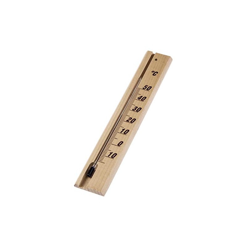 Hama 00186401 Indoor Thermometer Mechanical Environment Thermometer Wood