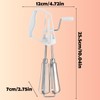 Handheld Egg Blender, Egg Beater, Stainless Steel Whisk, Handheld Eggbeater,