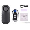 Mengshen Bicycle Motorcycle Alarm, Wireless Theft Alarm, IP55 Waterproof and