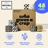 Who Gives A Crap 100% Bamboo Toilet Paper, 48 Rolls,