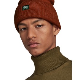 G-Star Men's Effo Long Beanie, Red (auburn D16624-C754-1199), PC