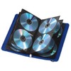Hama Case for CDs/DVDs 48 Disc Capacity Felt Blue