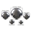Nerien Gazing Ball, Stainless Steel Garden Mirror Globe, Polished Ornament