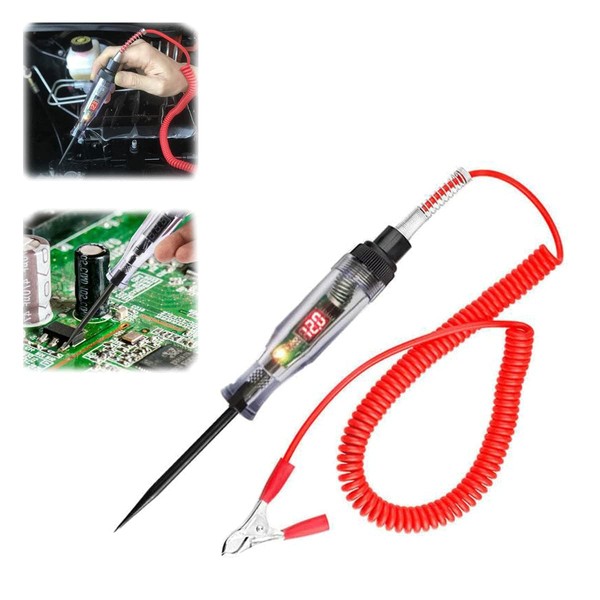 Automobile Light Tester,Digital Circuit Tester,Light Test Pen,Car Test Pen,Low Voltage