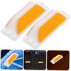iplusmile 6pcs Reflective Driveway Markers Rectangular Road Traffic Reflectors High