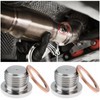 eMagTech 2PCS Hexagon Socket Wrench Plug M16x1.5mm 304 Stainless Steel