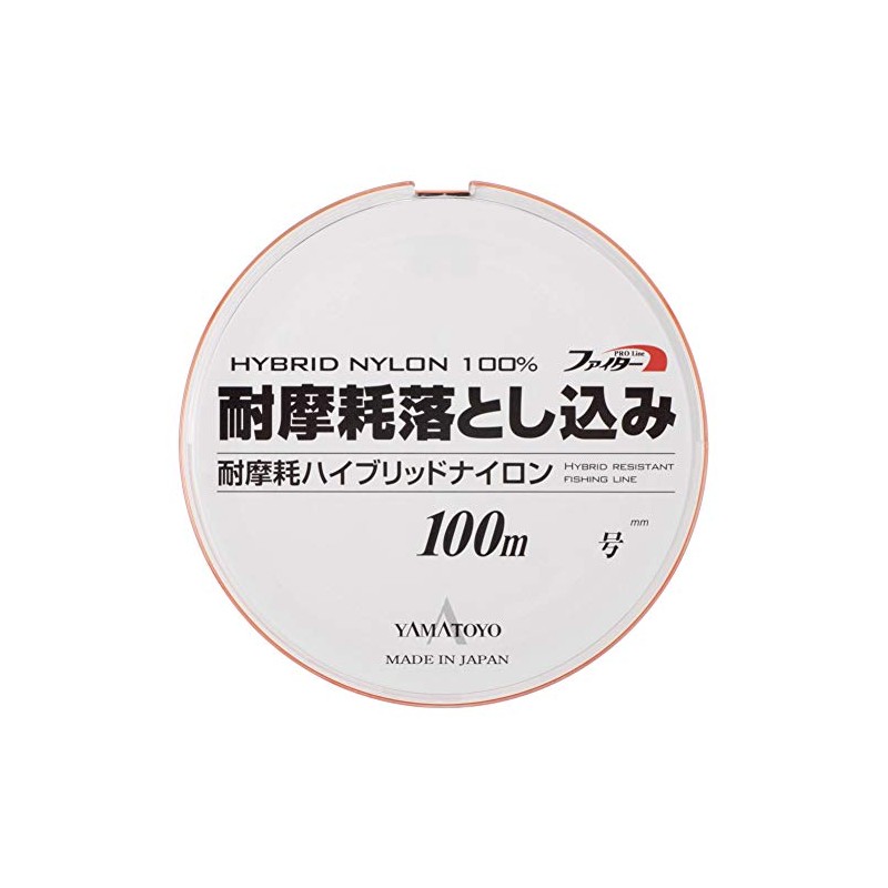 YAMATOYO, Nylon Line, Abrasion Reduction, 328.4 ft (100 m), No.