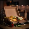 elastoREuse Menu Box Take Away Packaging - Food Container to