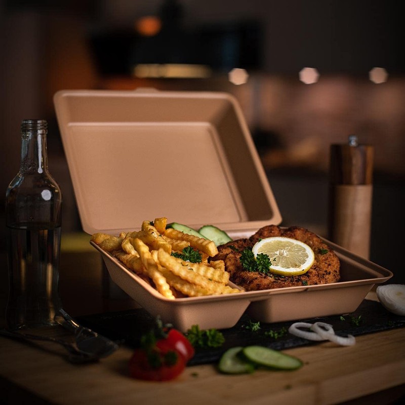 elastoREuse Menu Box Take Away Packaging - Food Container to