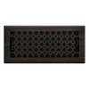 Imperial RG3413 San Francisco Decorative Floor Register, Oil Rubbed Bronze,