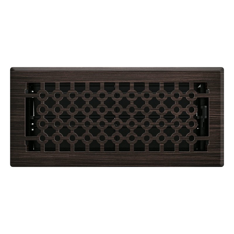 Imperial RG3413 San Francisco Decorative Floor Register, Oil Rubbed Bronze,